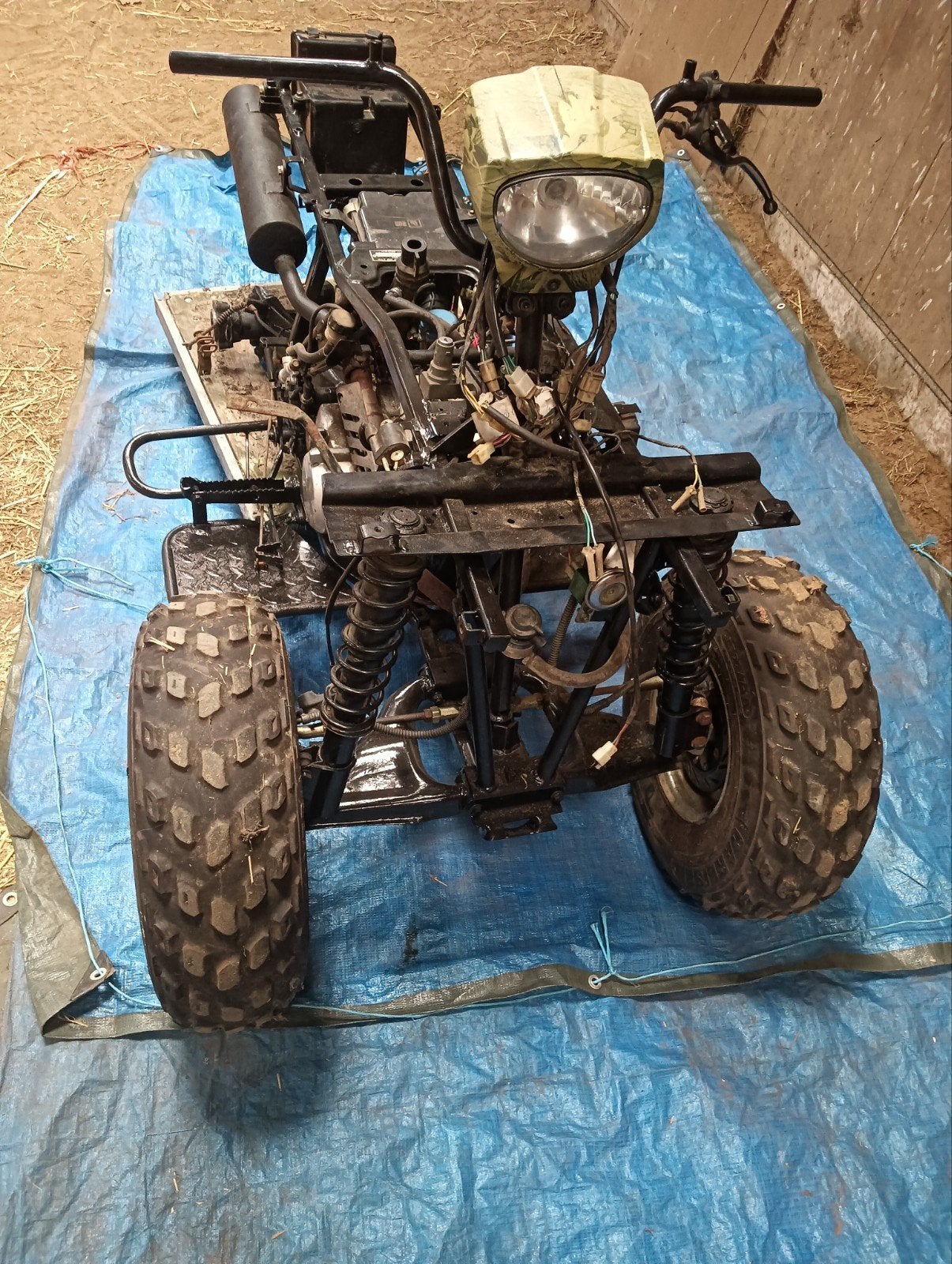 quad met kenteken merk  loncin Lx250st opknapper, 1 cilinder, 250 cc