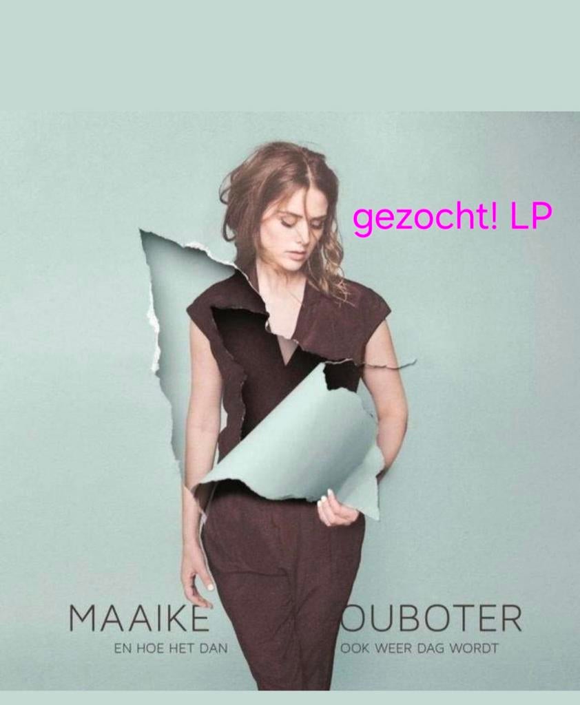 LP Maaike Ouboter, Ophalen of Verzenden, Zo goed als nieuw, 12 inch, Levenslied of Smartlap