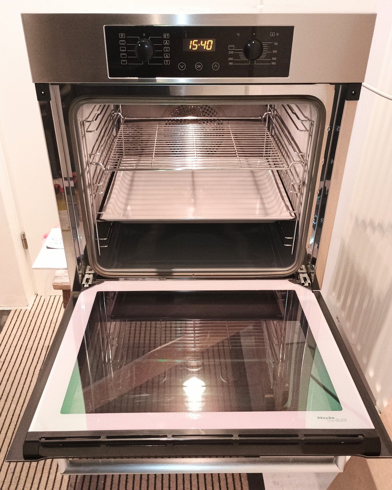 Miele inbouw heteluchtoven M-nr H 4810 B Type BKK 6001 60x60, Gebruikt, Verzenden, Heteluchtoven, Inbouw