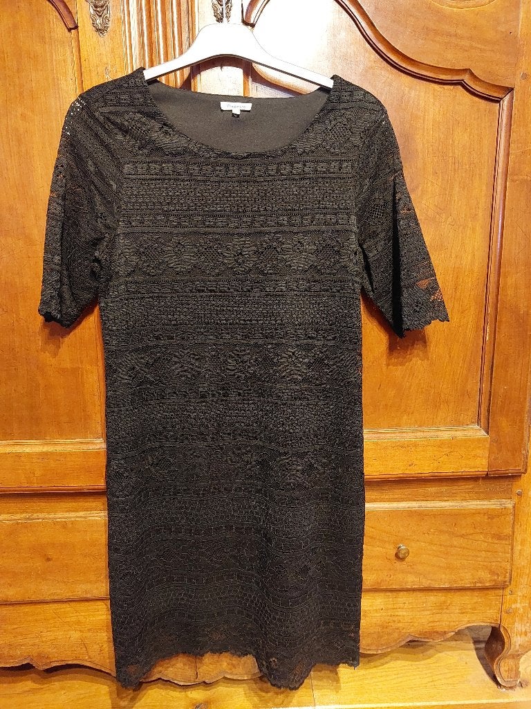 z.g.a.n. Zwart kanten jurkje van Madness, maat M, Kleding | Dames, Maat 38/40 (M), Madness, Zwart, Ophalen of Verzenden