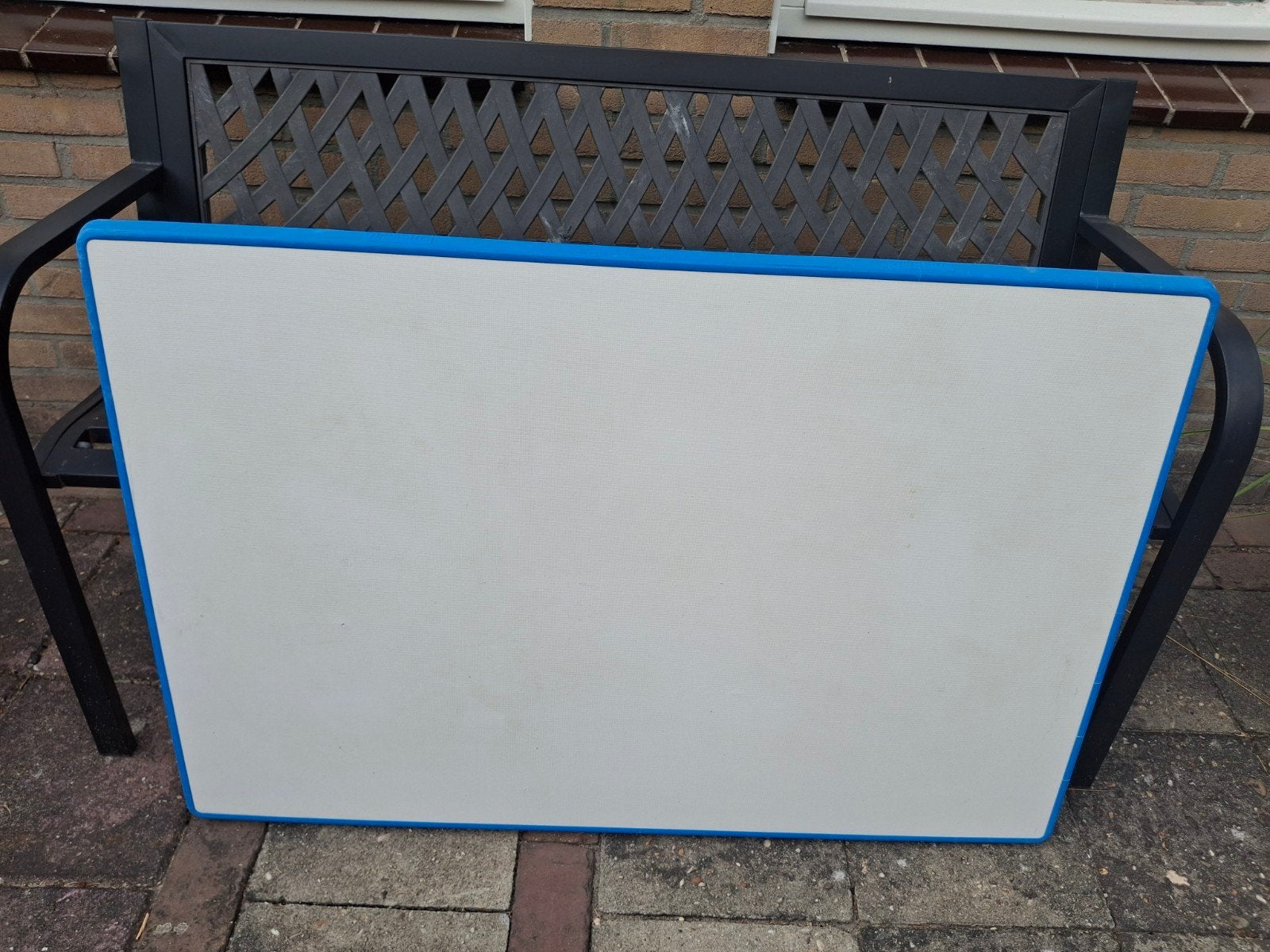 campingtafel, Ophalen, Campingtafel