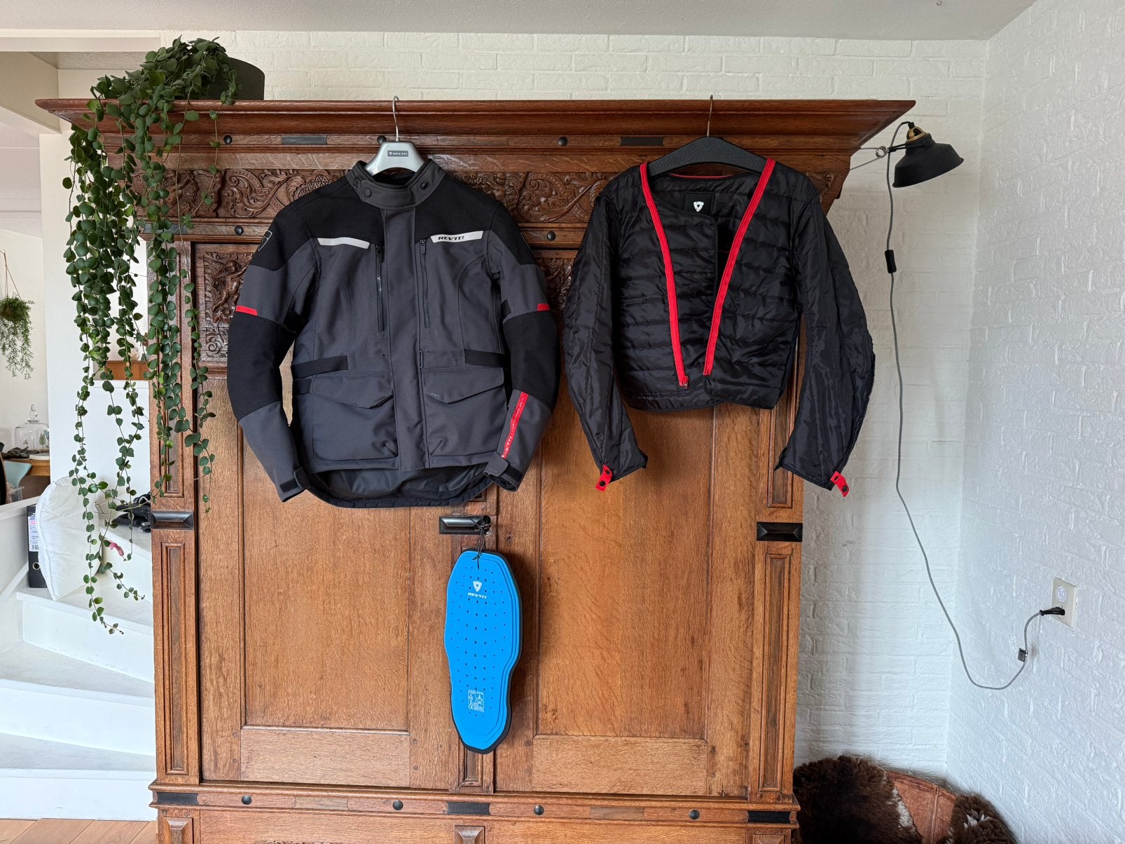 ZGAN Revit Horizon 2 Ladies motorjas/voering+rugprotector,42, Ophalen of Verzenden, Tweedehands, Dames, Jas | textiel
