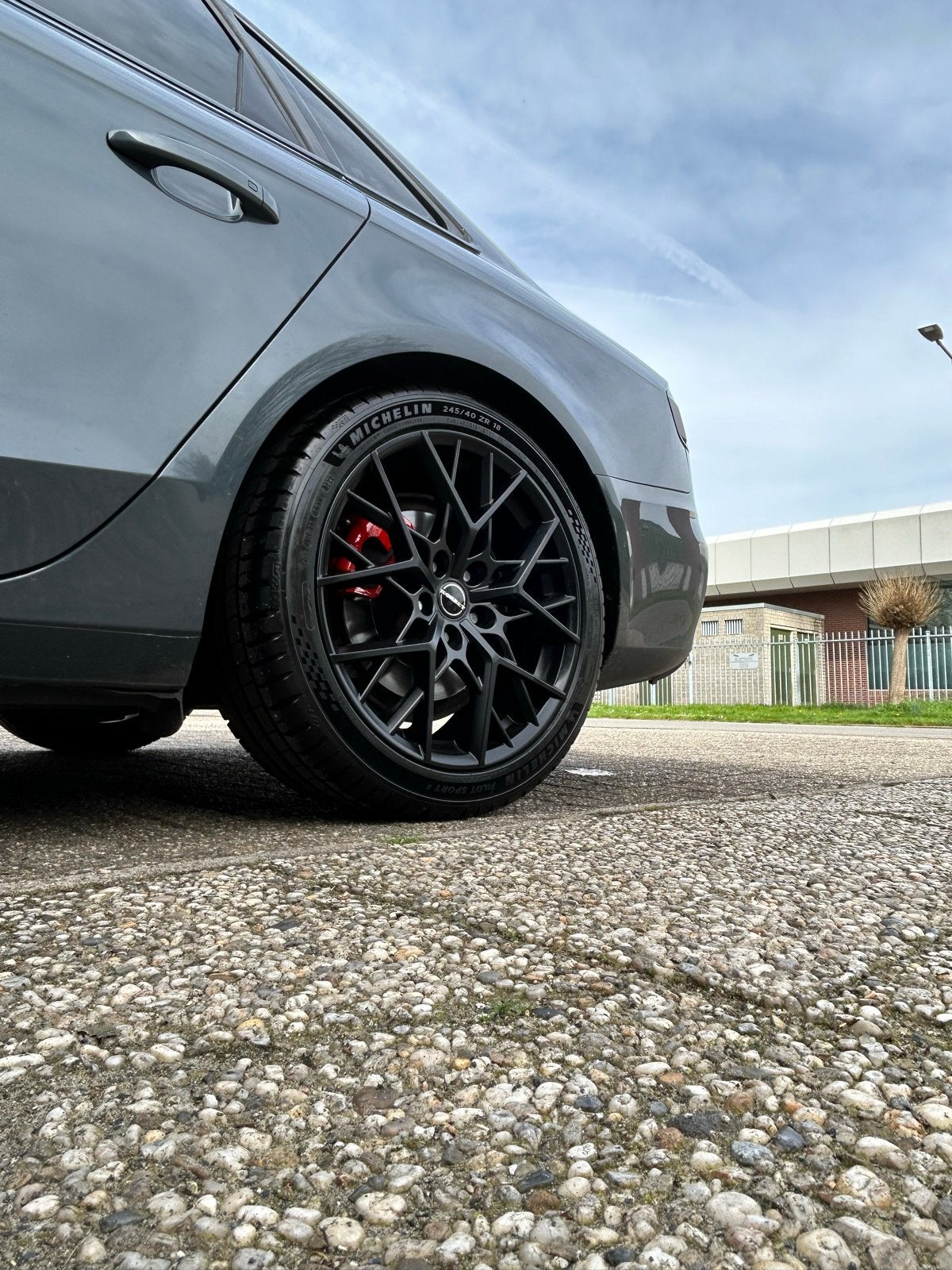 Set van 4 borbet velgen, Ophalen, 18 inch, Banden en Velgen, Personenwagen