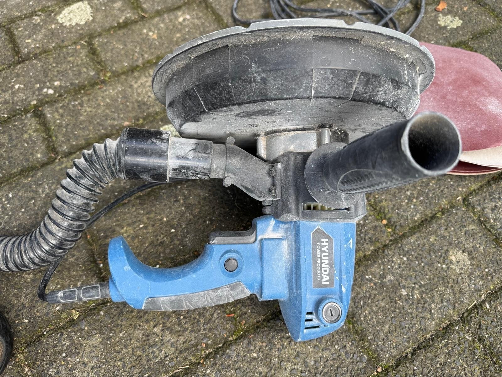 Hyundai Power Products Schuurmachine met stofzak, Ophalen of Verzenden, Gebruikt, Minder dan 600 watt, Overige typen