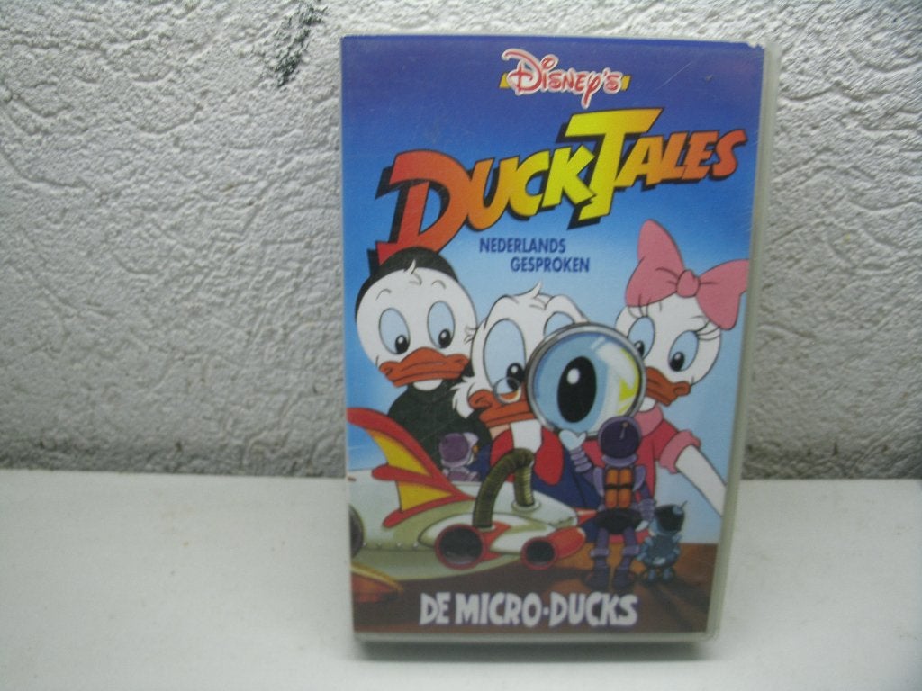 vhs 10a duck tales de micro ducks, Cd's en Dvd's, VHS | Kinderen en Jeugd, Alle leeftijden, Ophalen of Verzenden, Zo goed als nieuw