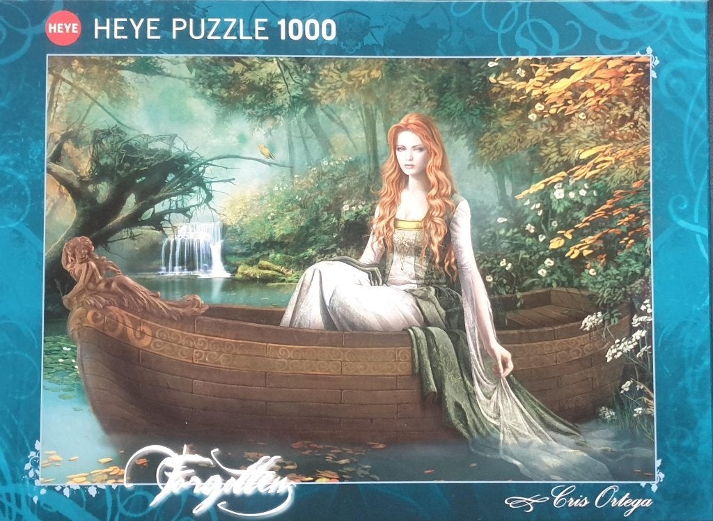 Heye puzzel Forgotten New boat 1000 pc. zgan, Ophalen of Verzenden, 500 t/m 1500 stukjes, Zo goed als nieuw, Legpuzzel