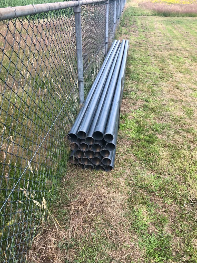 PVC (hoge druk) 90mm, 5 meter lengte, Ophalen, Pvc, Nieuw, 4 tot 6 meter