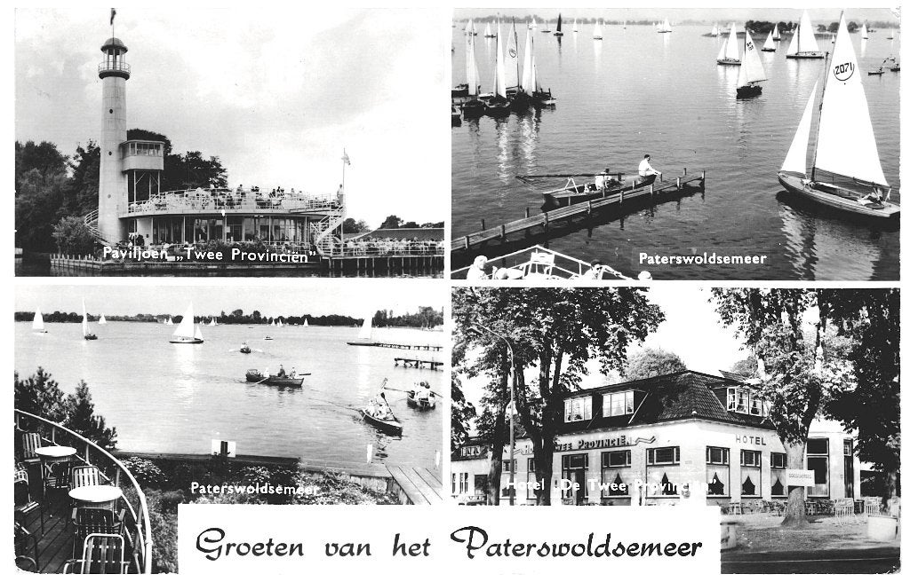 44096 Paterswolde De Twee Provinviën Mooie zegel Koeltorens