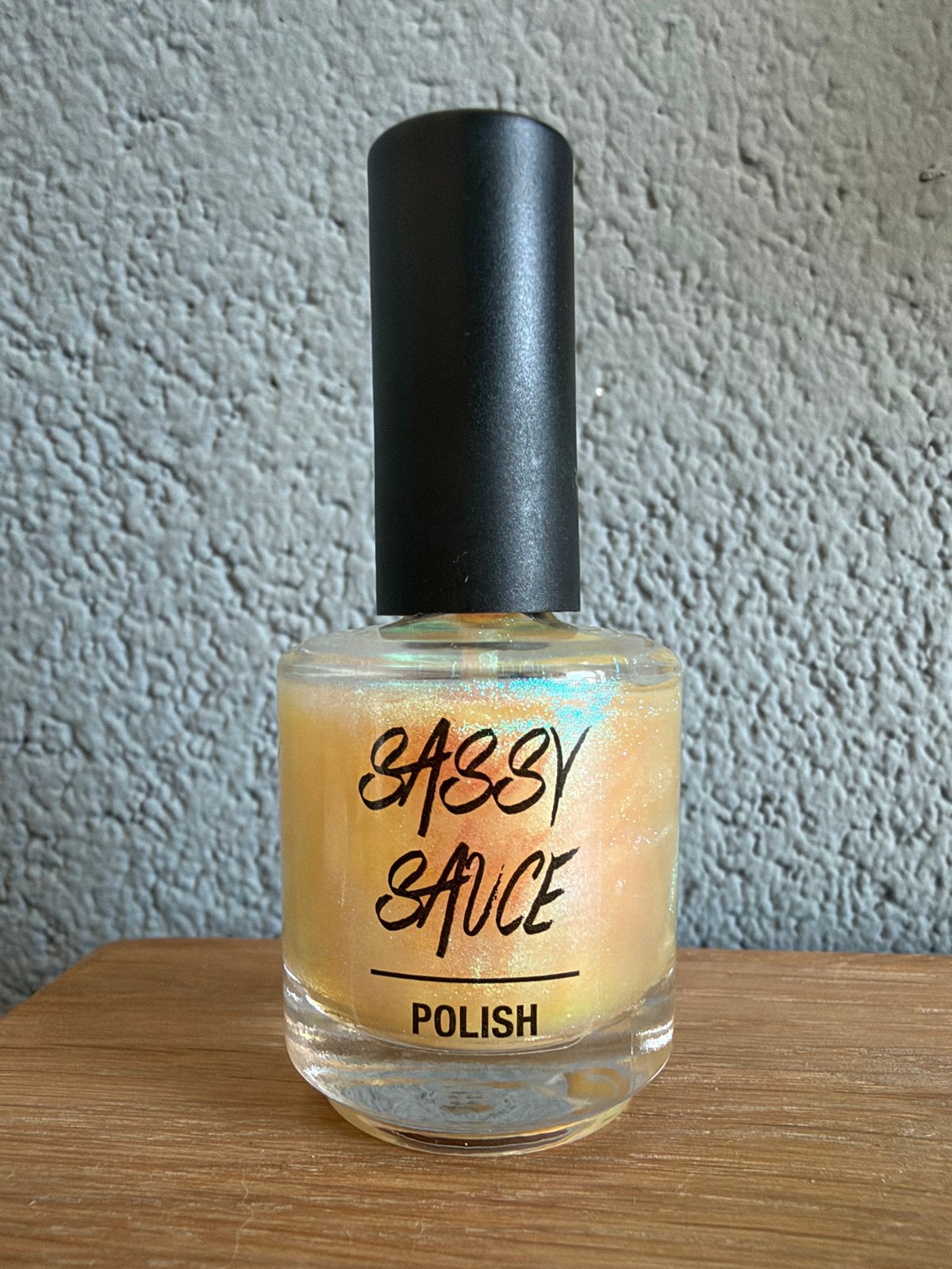 Sassy Sauce LSD nagellak, Gebruikt, Overige kleuren, Ophalen of Verzenden, Handen en Nagels
