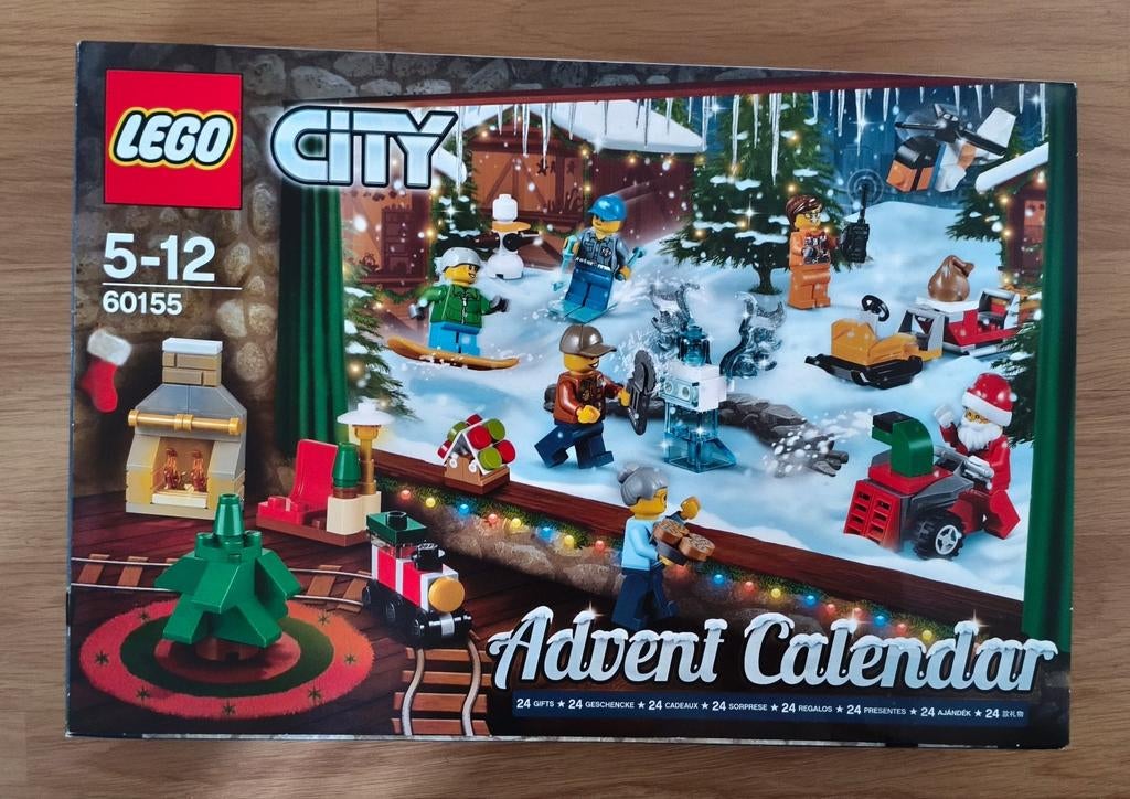 Lego advent kalender 2017, Ophalen, Gebruikt, Lego