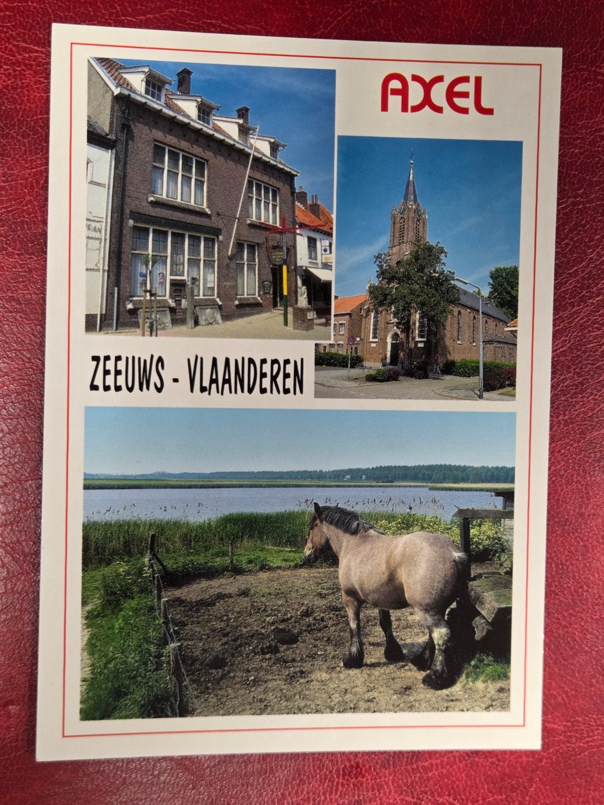Axel bij Terneuzen 3-luik, Verzenden, 1960 tot 1980, Zeeland