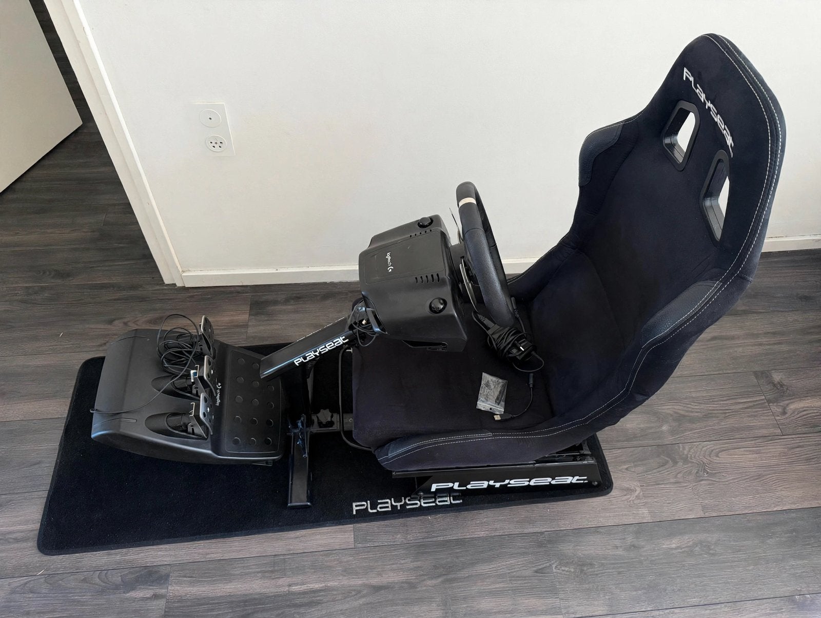 Logitech g920 stuur met playseat evolution verstelbaar!, Ophalen of Verzenden, Zo goed als nieuw, Playseat of Racestoel