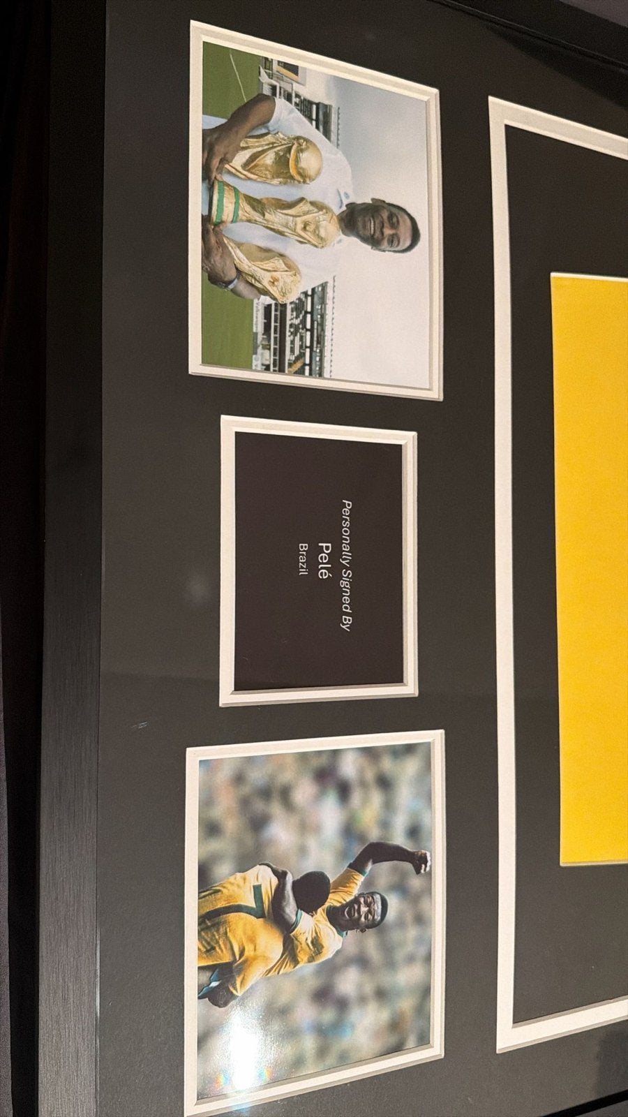 Gesigneerd Pelé Shirt met Beckett Certificaat - Uniek!, Ophalen of Verzenden, Zo goed als nieuw, Buitenlandse clubs, Shirt