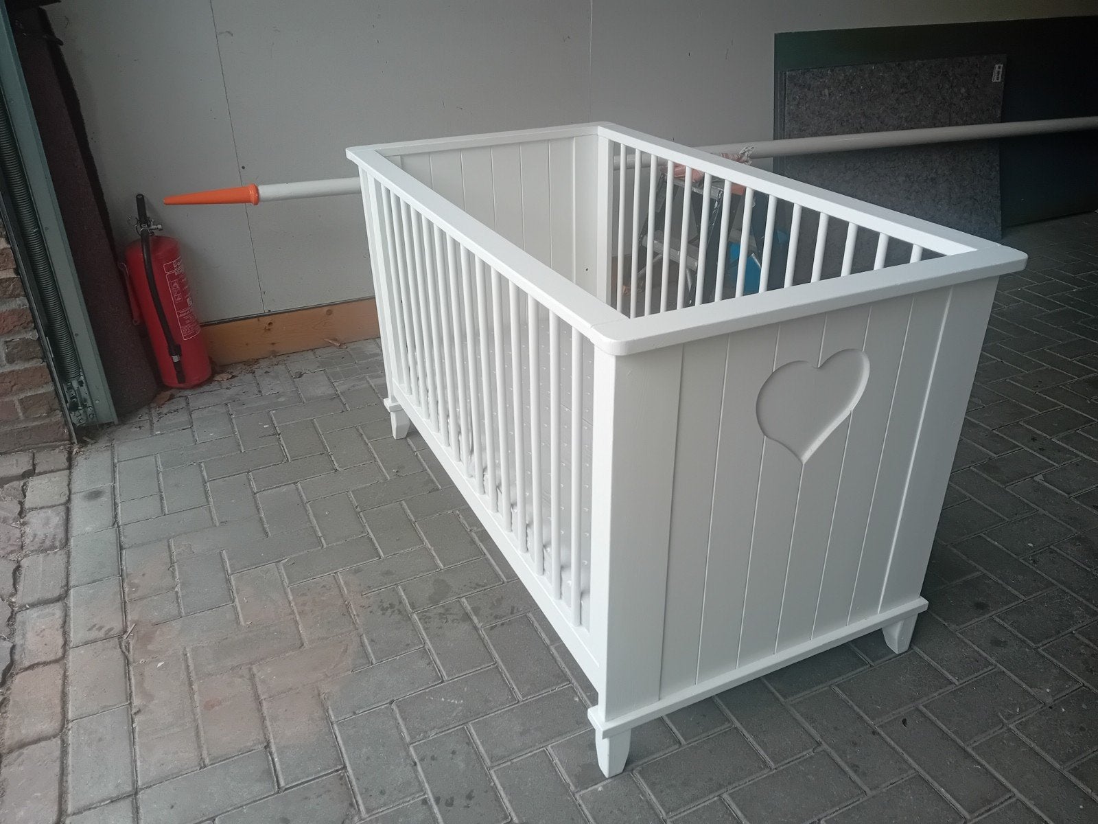 Baby bedje, Ophalen of Verzenden, Zo goed als nieuw, Minder dan 140 cm, Minder dan 70 cm