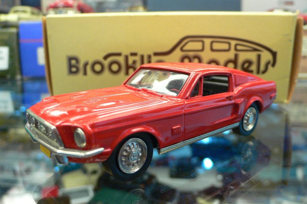 ford mustang fastback 1968 - brooklin models #24a 1/43, Ophalen of Verzenden, Nieuw, Auto, Overige merken