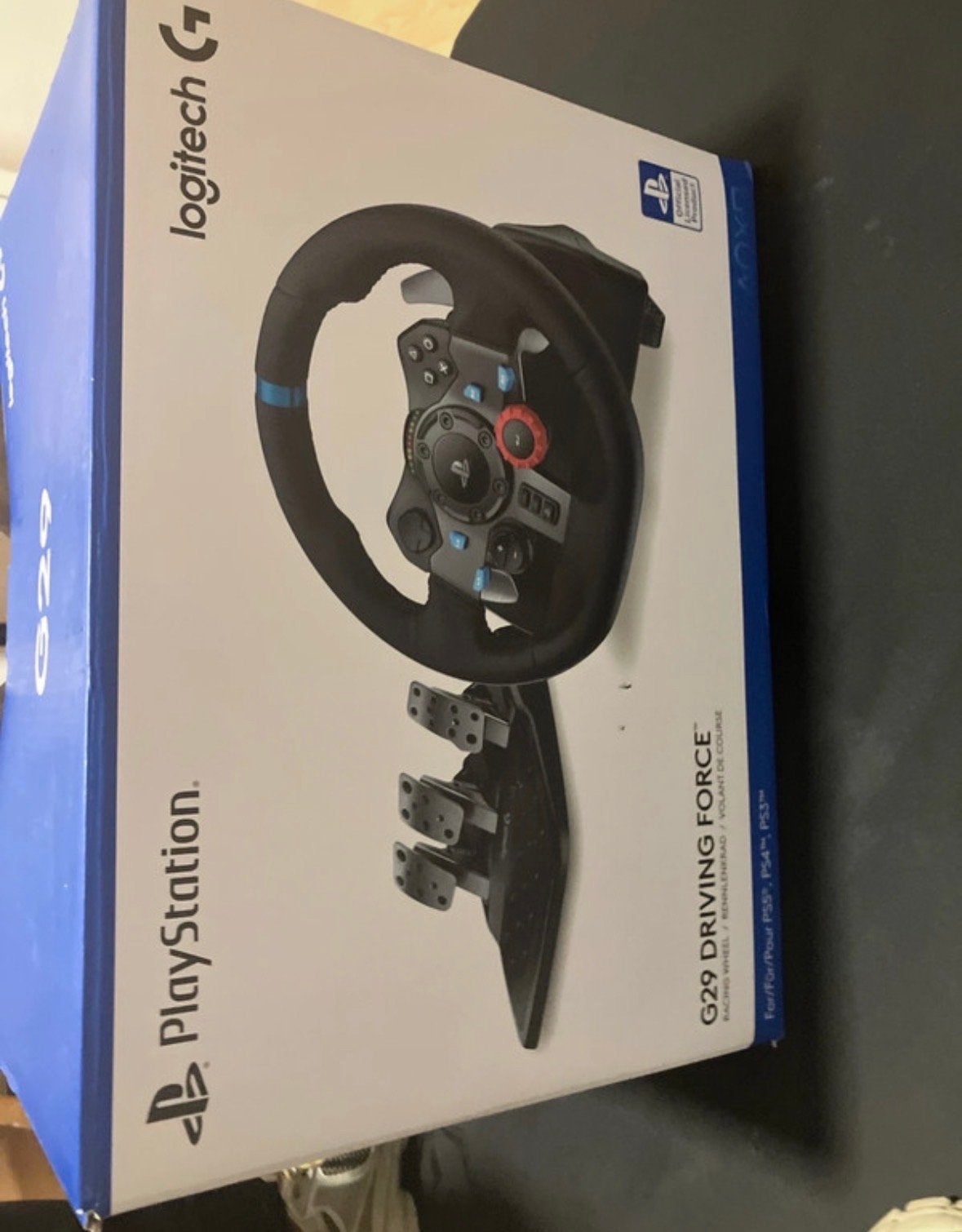 Logitech G29 Driving Force racestuur voor PlayStation, Ophalen of Verzenden, Zo goed als nieuw, Stuur of Pedalen, PlayStation 3