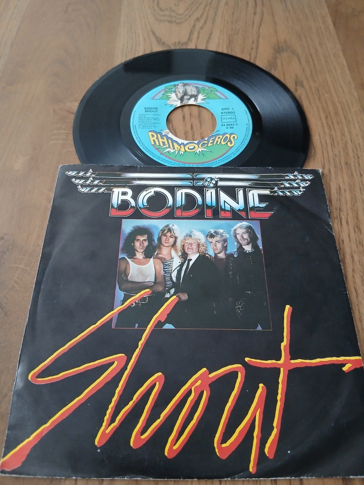VINYL SINGLE   BODINE    1983, Ophalen of Verzenden, 1980 - 1989, Zo goed als nieuw