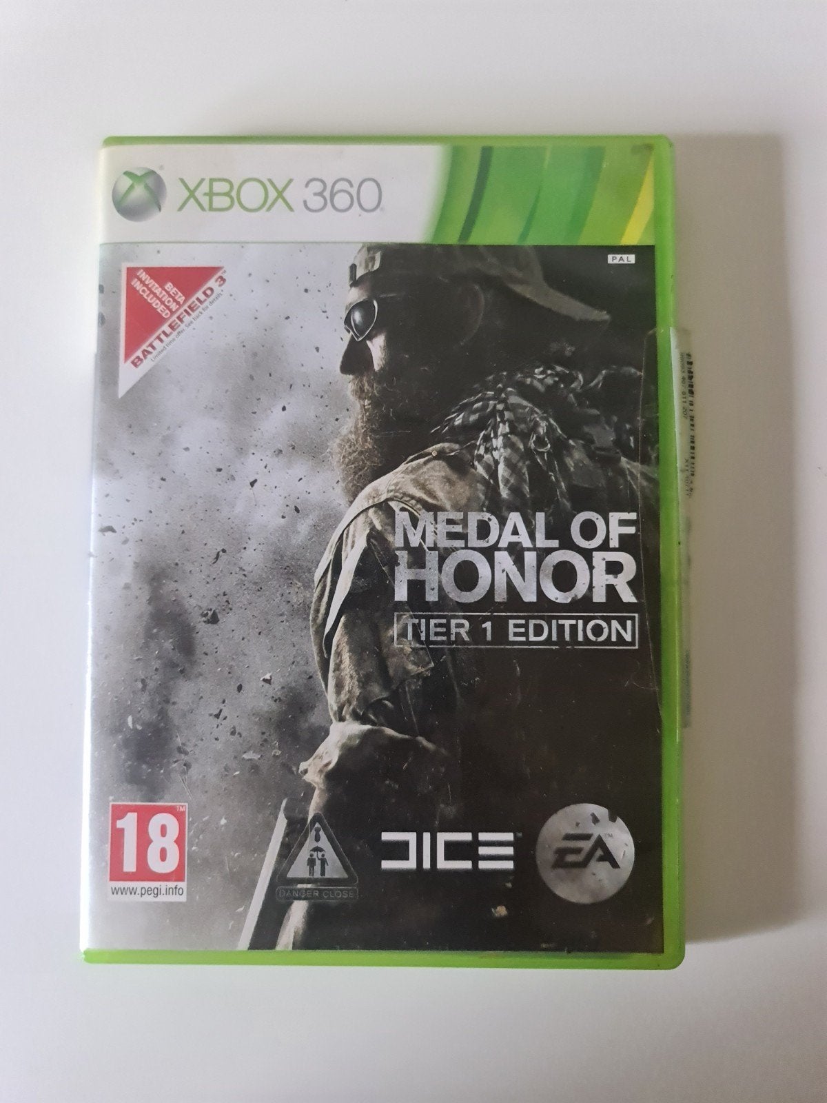 Medal of Honor Tier 1 Edition Xbox 360 -, Gebruikt, Vanaf 18 jaar, Shooter, 1 speler