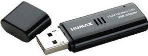 Humax USB - WiFi dongle, type 150N WLAN USB, Computers en Software, WiFi-versterkers, Ophalen of Verzenden, Zo goed als nieuw