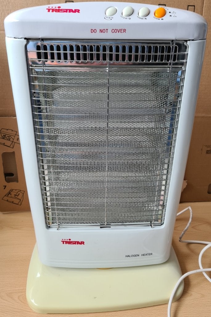 Tristar halogen heater NS 120d, Caravans en Kamperen, Kampeeraccessoires, Ophalen, Zo goed als nieuw