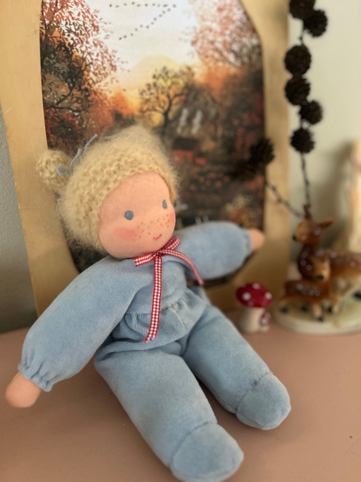 Zonnekindpop knuffelpop peuter, Ophalen of Verzenden, Nieuw, Overige typen
