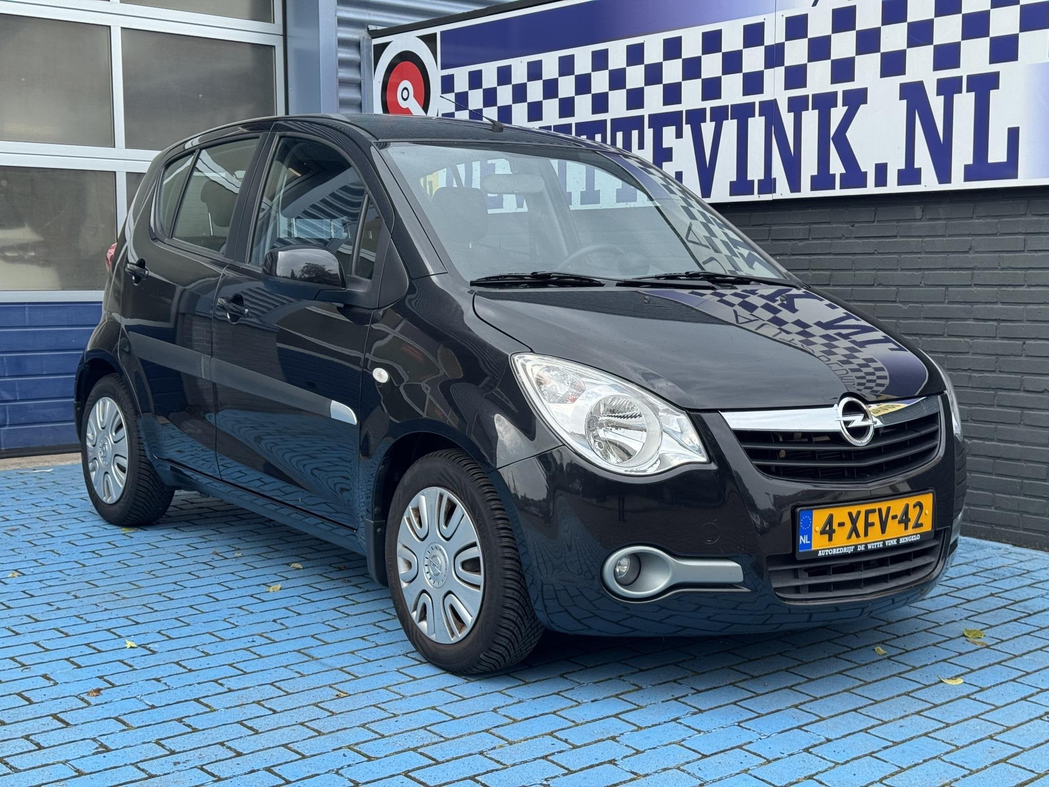 Opel Agila 1.2 Edition, Stof, 4 cilinders, Zwart, Origineel Nederlands