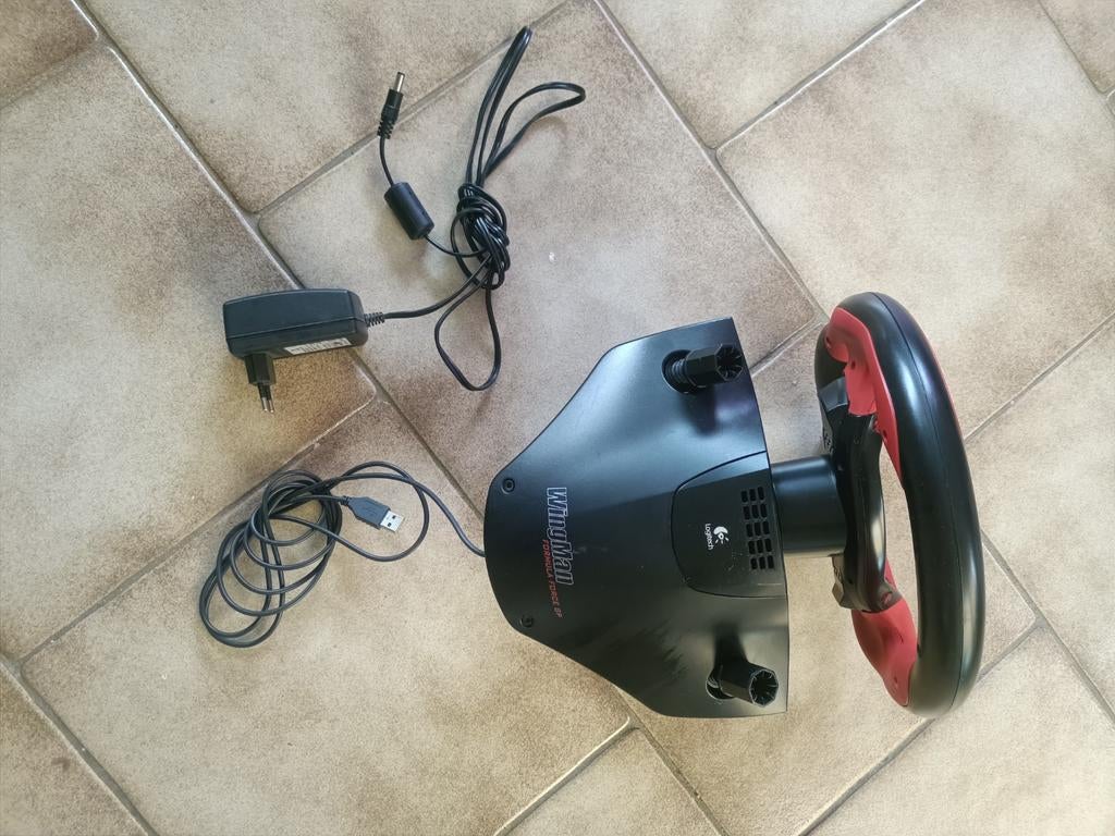 Logitech WingMan racestuur voor PC, Gebruikt, 1 speler, Racen en Vliegen, Ophalen of Verzenden