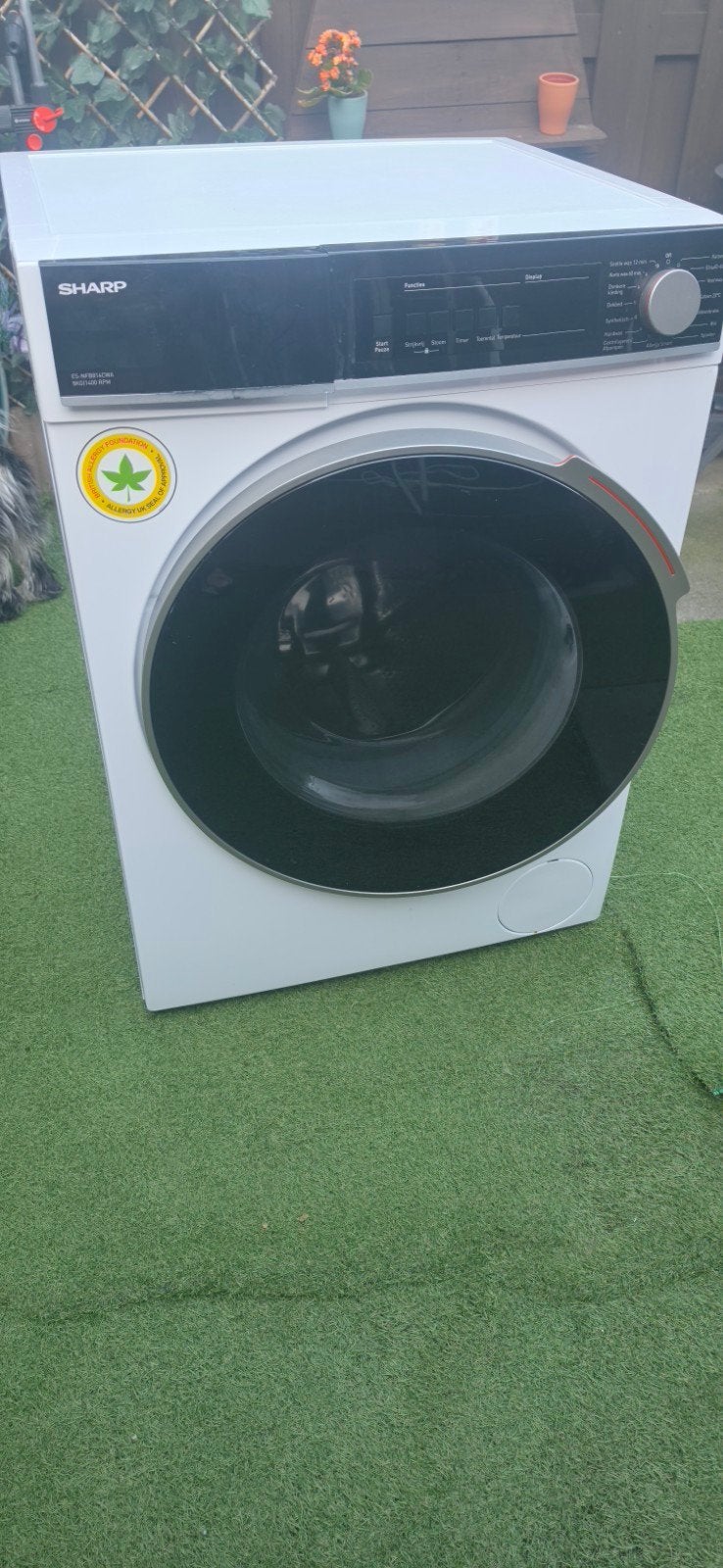 Sharp Wasmachine 9kg - 1400 toeren - Zeer nette staat, Ophalen of Verzenden
