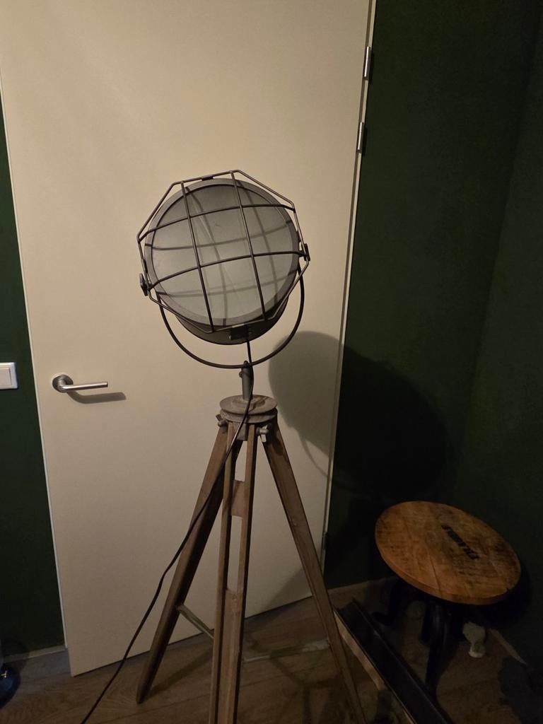 Industriële vloerlamp, Ophalen of Verzenden, 150 tot 200 cm