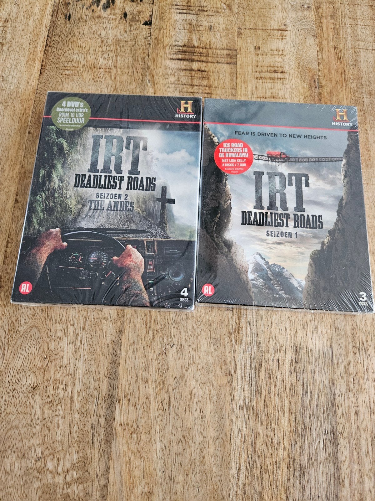 IRT Deadliest Roads Seizoen 1 & 2 DVD Boxset - Nieuw, Alle leeftijden, Nederlands, Seizoen 1, Ophalen of Verzenden