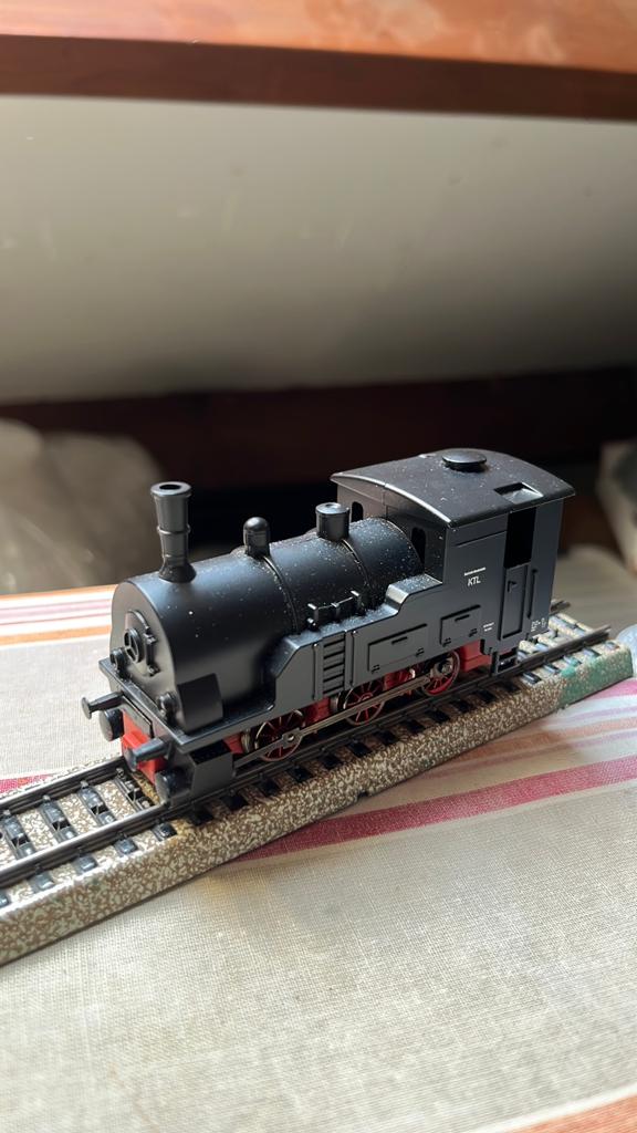 Te koop stoomloc uit startset van marklin, Hobby en Vrije tijd, Modeltreinen | H0, Wisselstroom, Treinset, Ophalen of Verzenden
