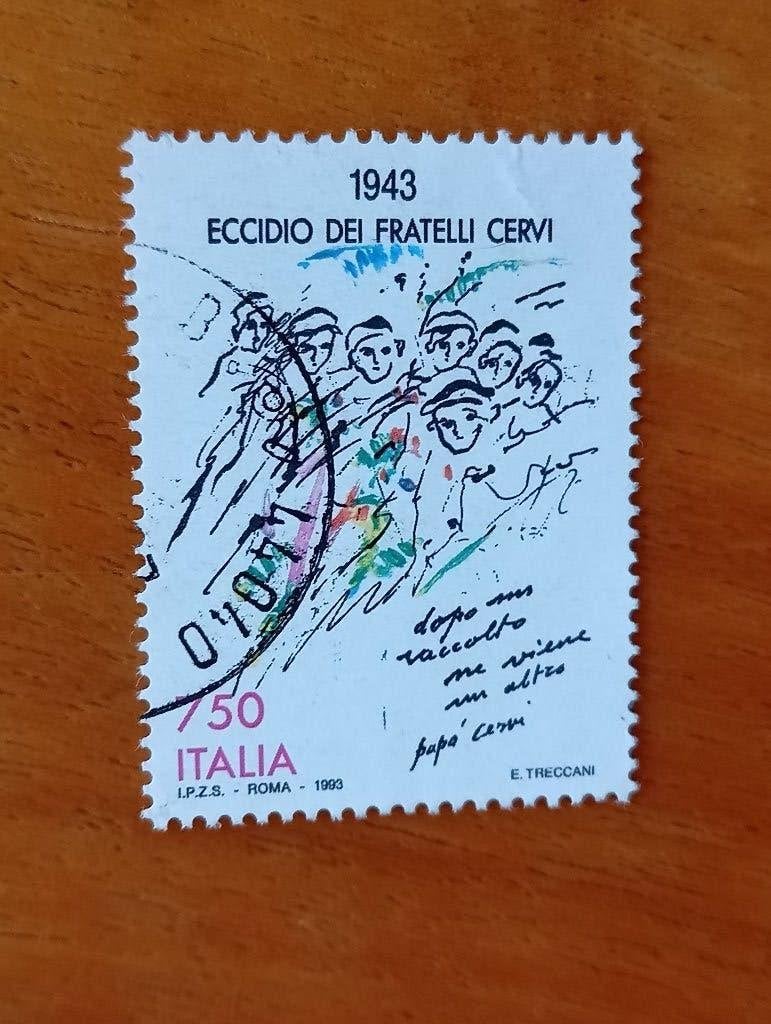 italie 1993, Postzegels en Munten, Ophalen of Verzenden, Gestempeld