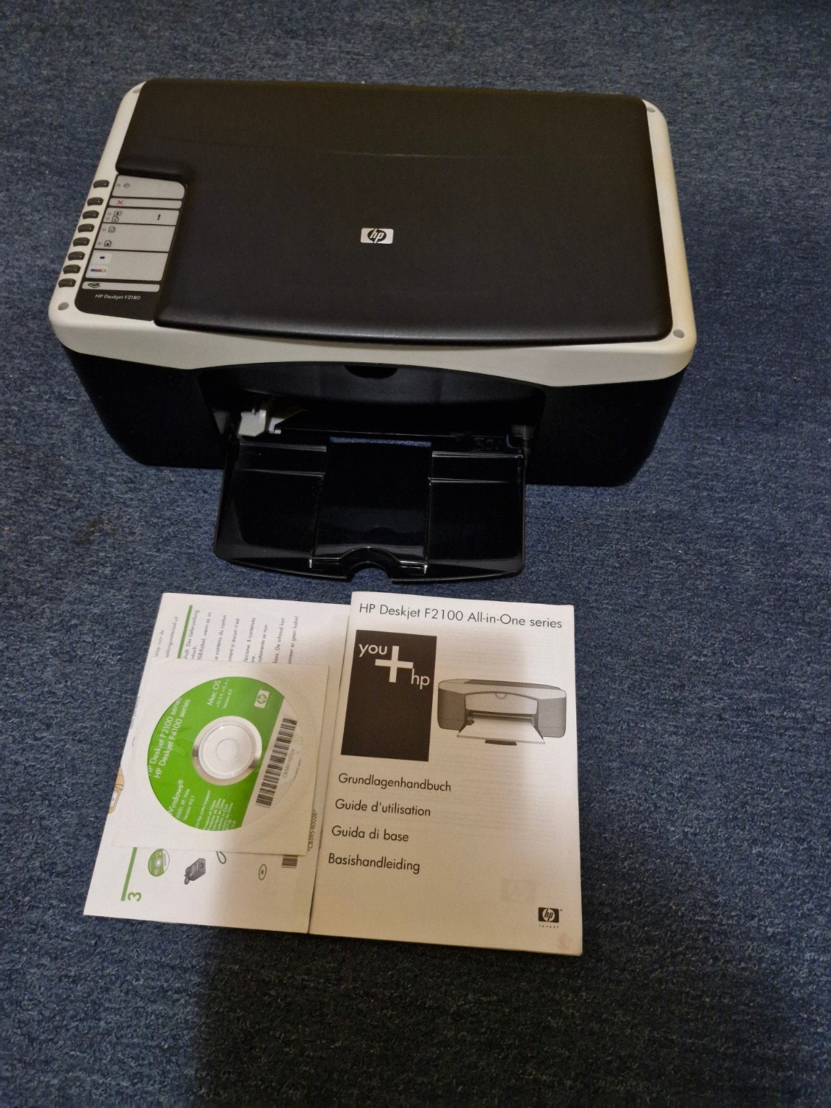 HP Deskjet F2100 All-in-One printer - Zo goed als nieuw, Computers en Software, Printers, Ophalen, Kleur printen, Inkjetprinter