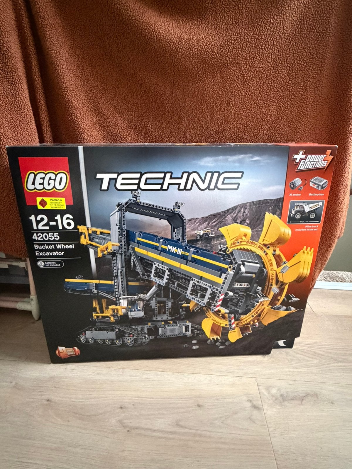 Lego Technic bucket wheel excavator, Lego, Ophalen of Verzenden, Zo goed als nieuw, Complete set