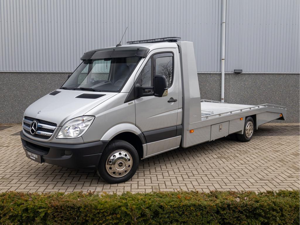 Mercedes-Benz Sprinter Tijhof 518 3.0 CDI 432 *Lage km-stand, Auto's, Gebruikt, Zwart, 2987 cc, Mercedes-Benz