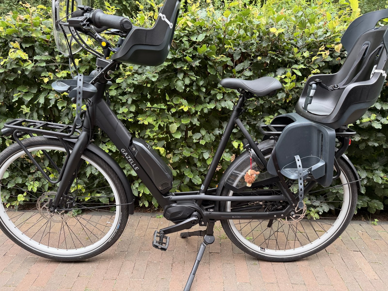 Gazelle Bloom C310 elektrische fiets, mat zwart, 653 km, Fietsen en Brommers, Elektrische fietsen, Ophalen, Zo goed als nieuw