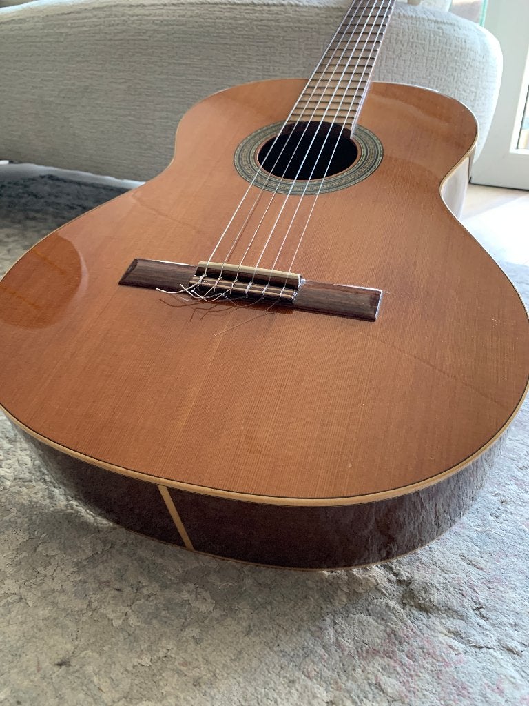 Alhambra Mod. 2C Cedro klassieke Spaanse gitaar, Ophalen, Zo goed als nieuw, Klassieke of Spaanse gitaar