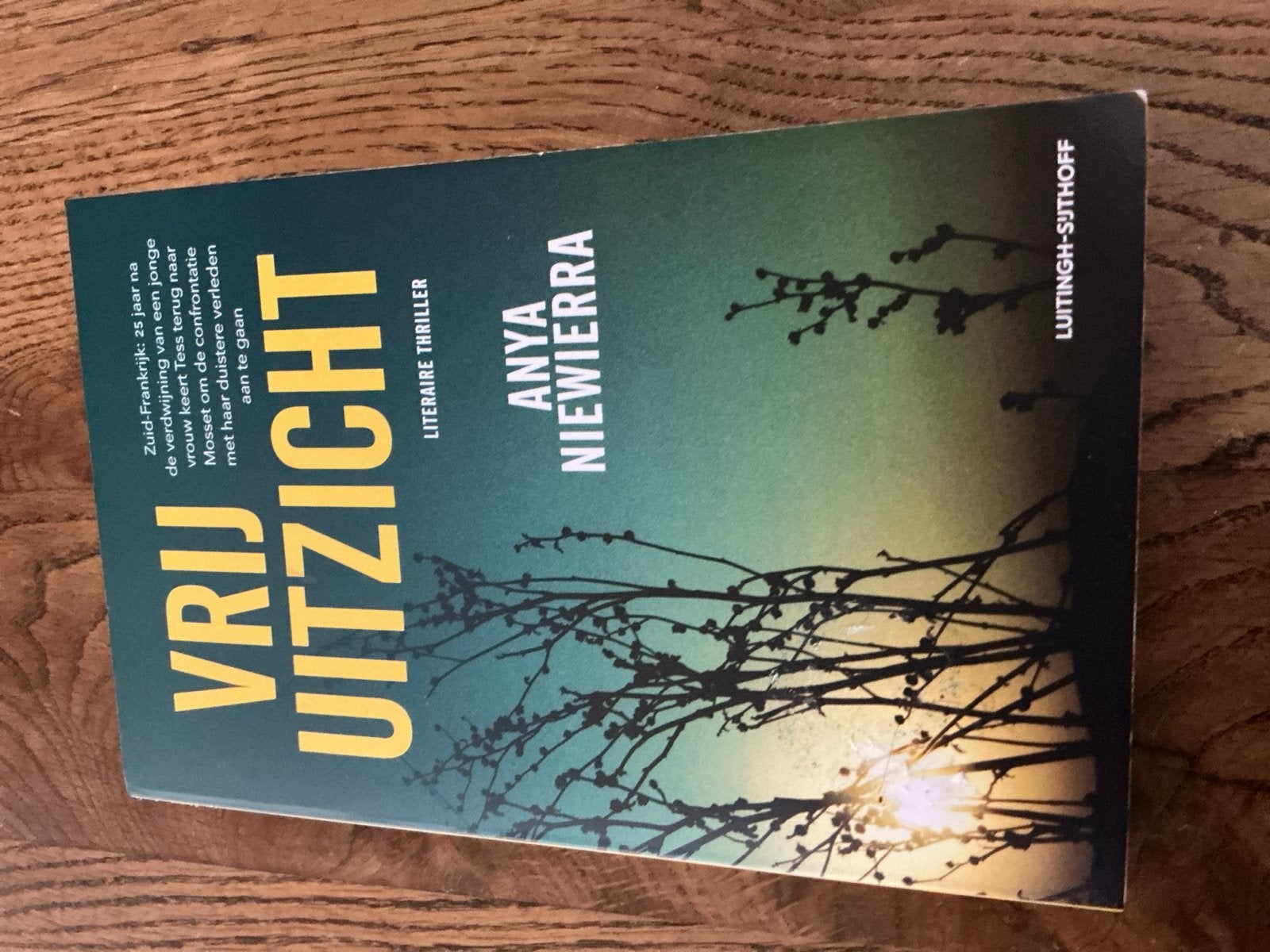 Vrij Uitzicht - Anya Niewierra (Literaire thriller), Ophalen of Verzenden, Zo goed als nieuw, Nederland