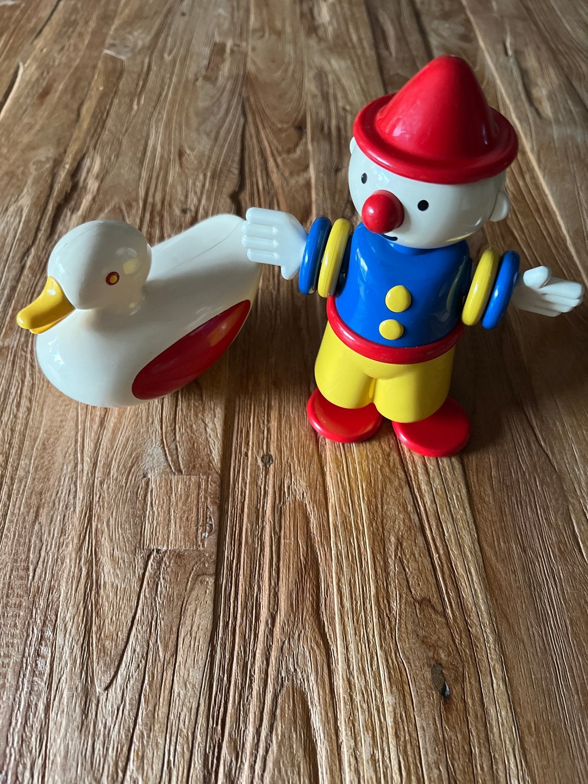 Ambi Toys Nederland Vintage Speelgoed: Clown en Badeend, Ophalen, Gebruikt, Jongen of Meisje