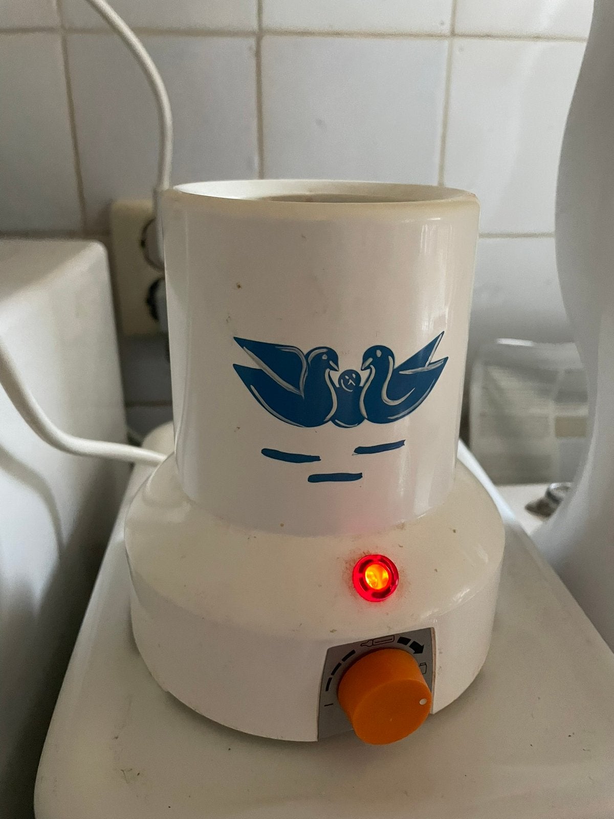 Flessenwarmer voor snelle en veilige babyvoeding, Ophalen of Verzenden, Gebruikt