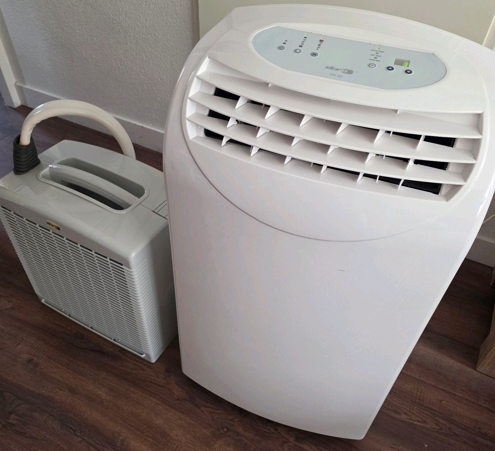 ( nieuwstaat ) professionele mobiele split airco, Energieklasse A of zuiniger, 3 snelheden of meer, Ophalen of Verzenden, Zo goed als nieuw