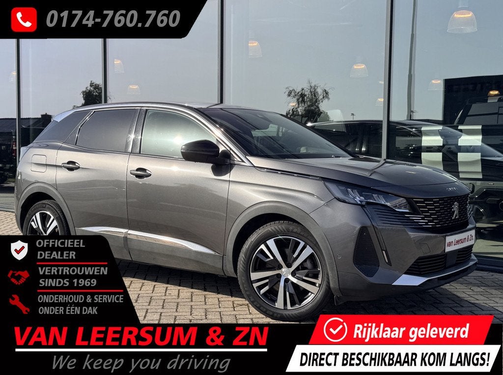 Peugeot 3008 1.6 HYbrid 225 Allure Pack | Climate Control |, Auto's, Peugeot, Leder en Stof, Plug-in hybride, Bedrijf, Hybride Elektrisch/Benzine