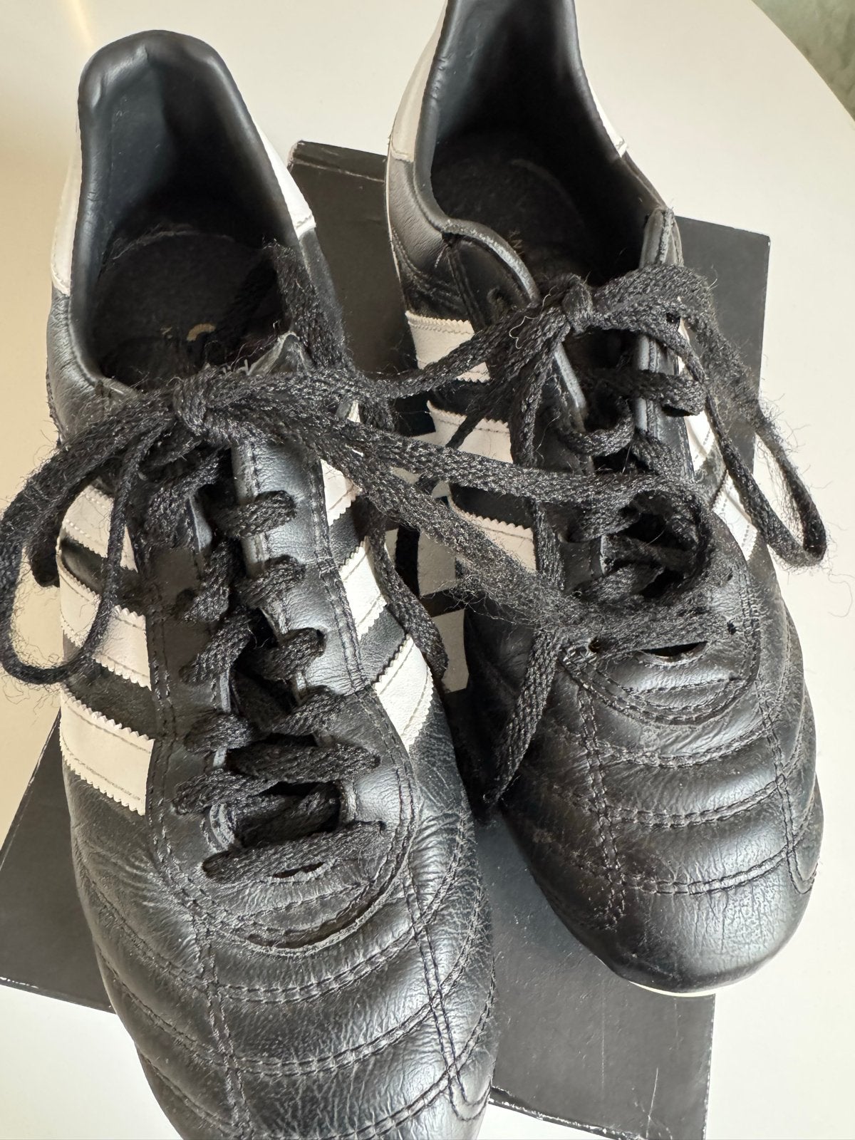 Adidas Kaiser 5 Voetbalschoenen met noppen - Maat 40, Ophalen of Verzenden, Gebruikt, Schoenen