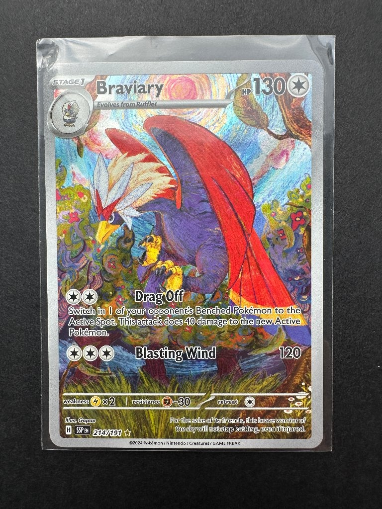 Braviary 214, Ophalen of Verzenden, Nieuw, Losse kaart, Foil