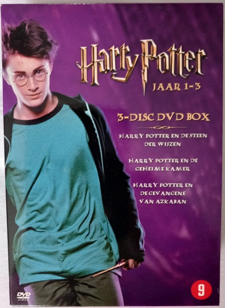 Harry Potter Jaren 1-3 DVD Box (3-Disc), Engels, Nederlands, Fantasy, Ophalen of Verzenden