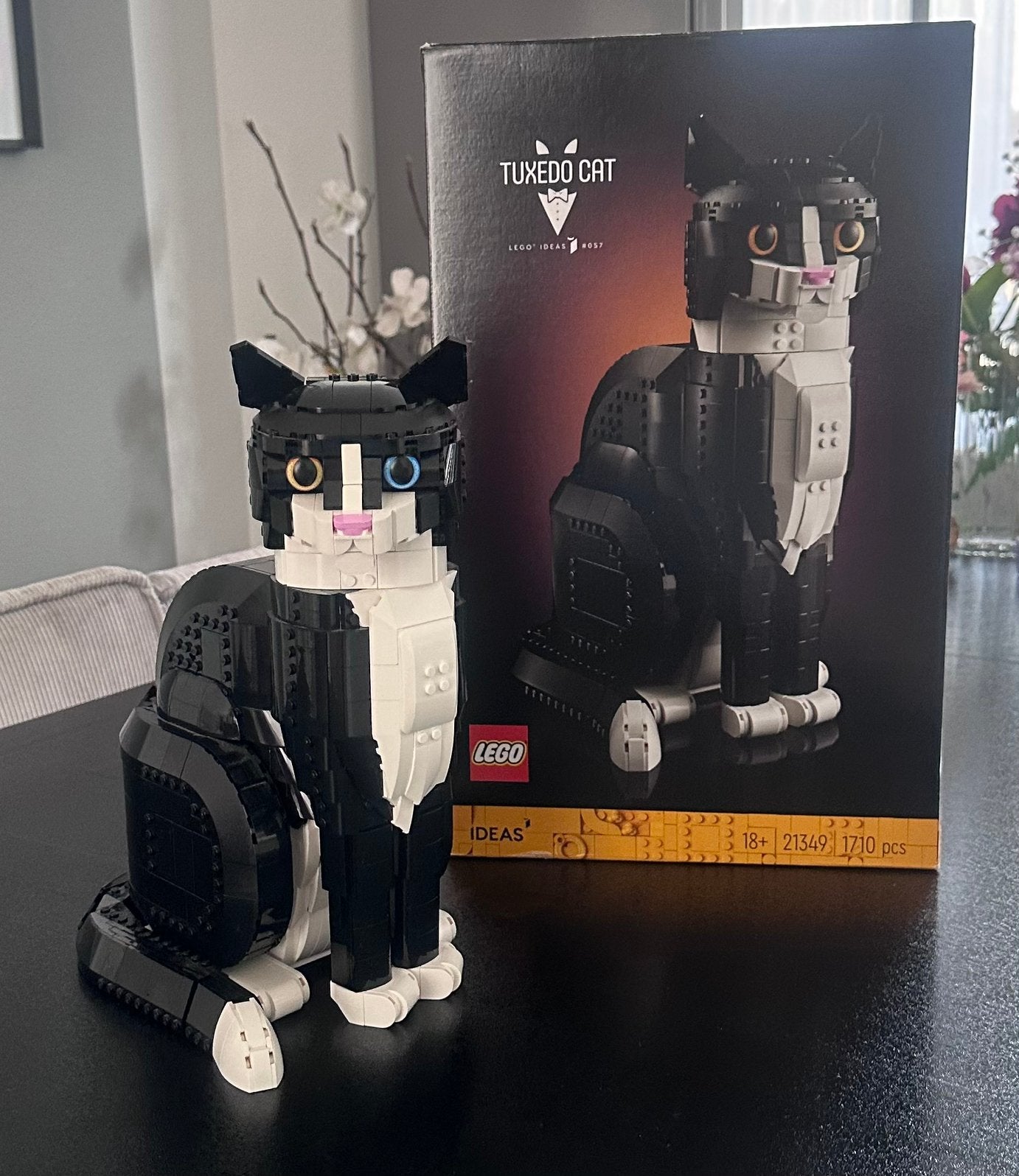 Lego Ideas “Tuxedo Cat” 21349, Lego, Ophalen of Verzenden, Complete set, Compleet