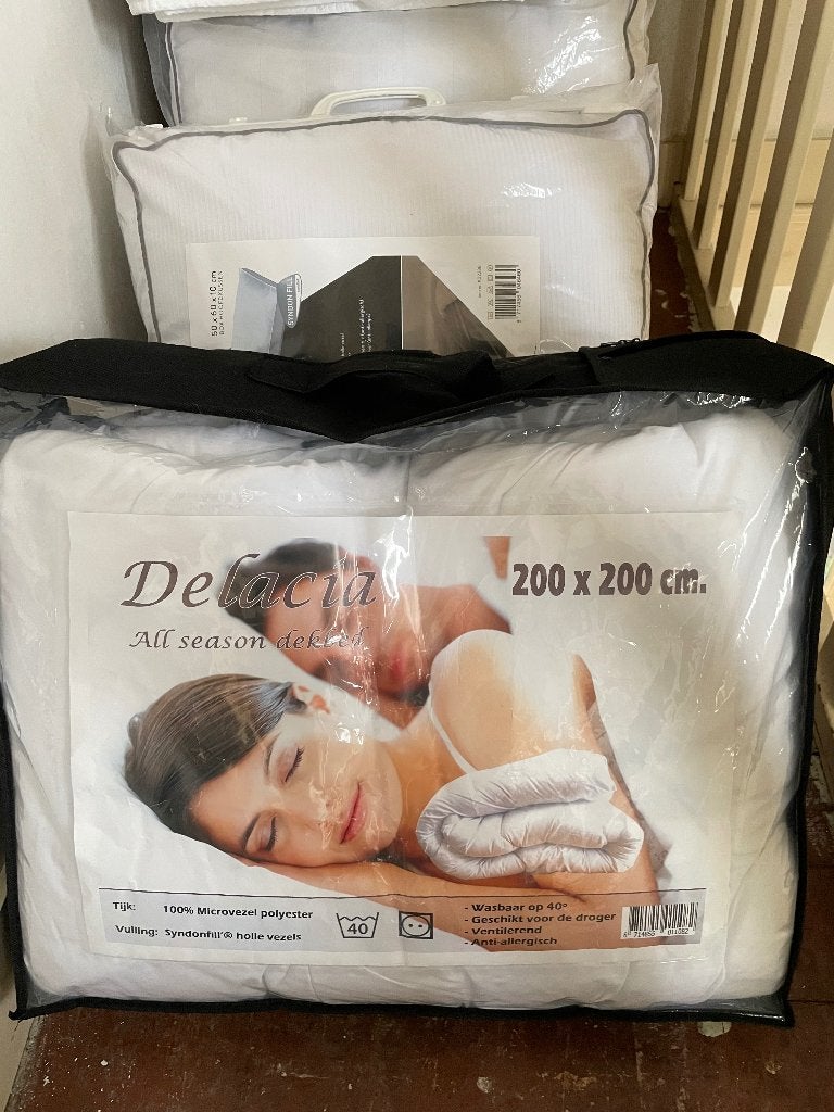 Kussens+Dekbed+Overtrekken+Lakens+Matrasbeschermer+Bed, Ophalen, Gebruikt, Overige kleuren, Beddengoedset