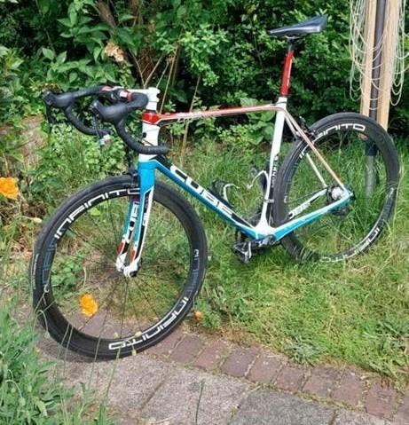 Gebruikte Cube Litening racefiets, Ophalen
