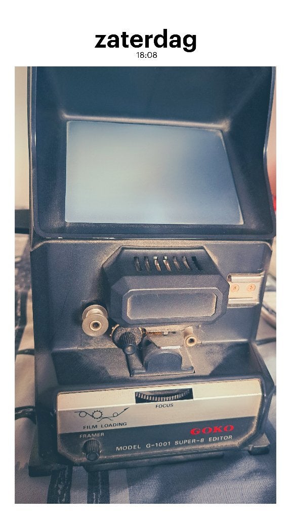 Goko G-1001 Super-8 Editor - Filmkijker, Ophalen of Verzenden, Accessoire