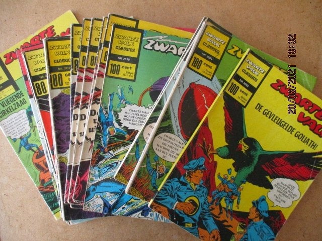 adv4503 zwarte valk, Boeken, Eén comic, Ophalen, Gelezen, Overige gebieden